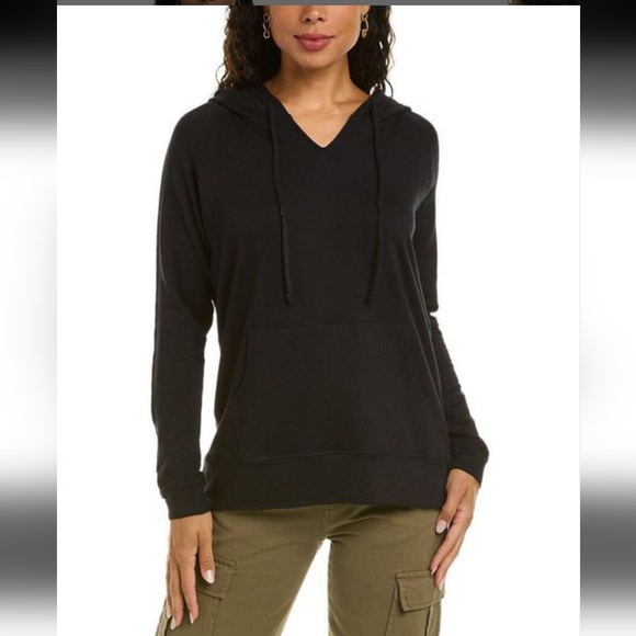 Johnny Was Tops - JOHNNY WAS Calme Natalie Black Hoodie Pullover  NWT